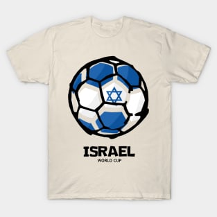 Israel Football Country Flag T-Shirt